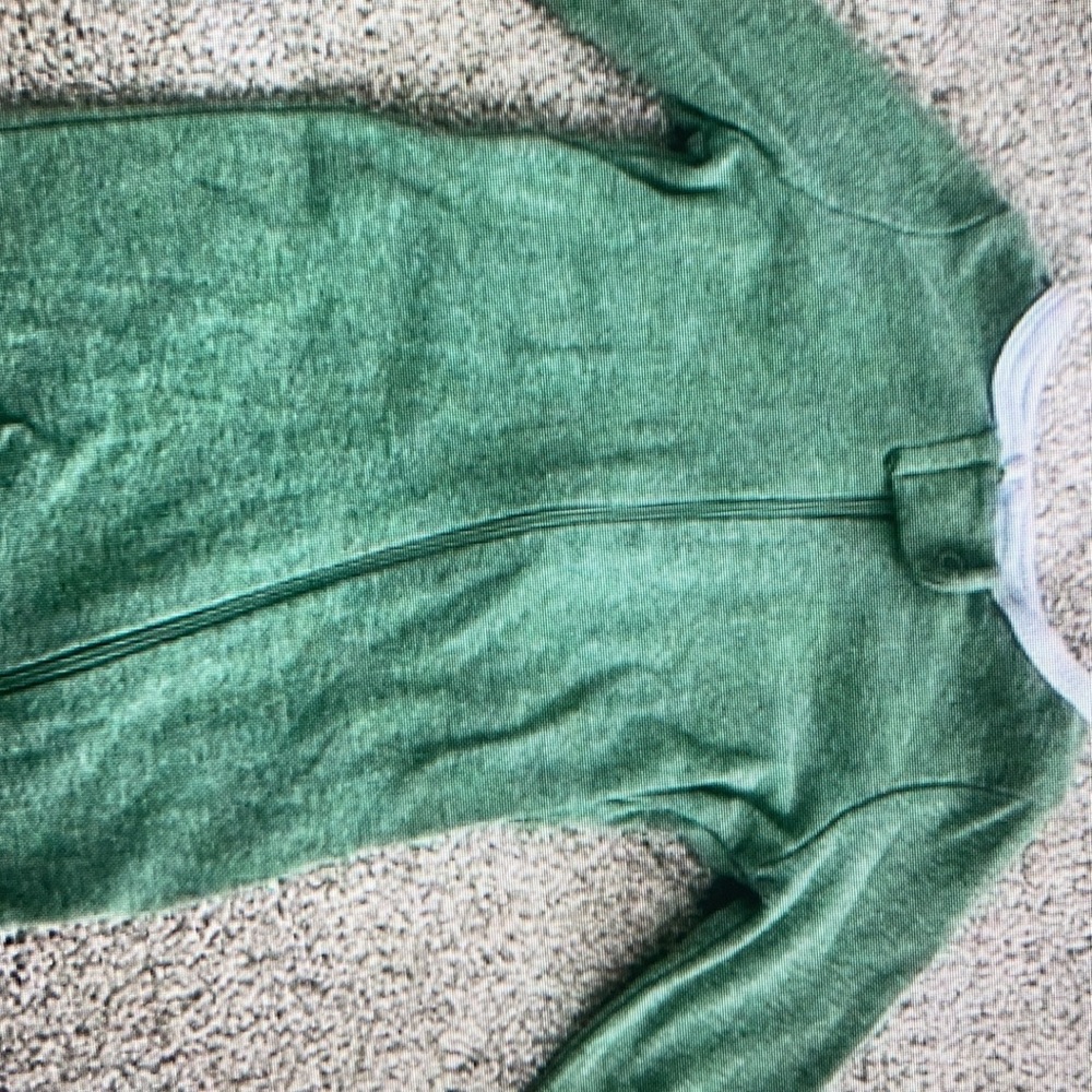 Solid color zipper baby jumpsuit